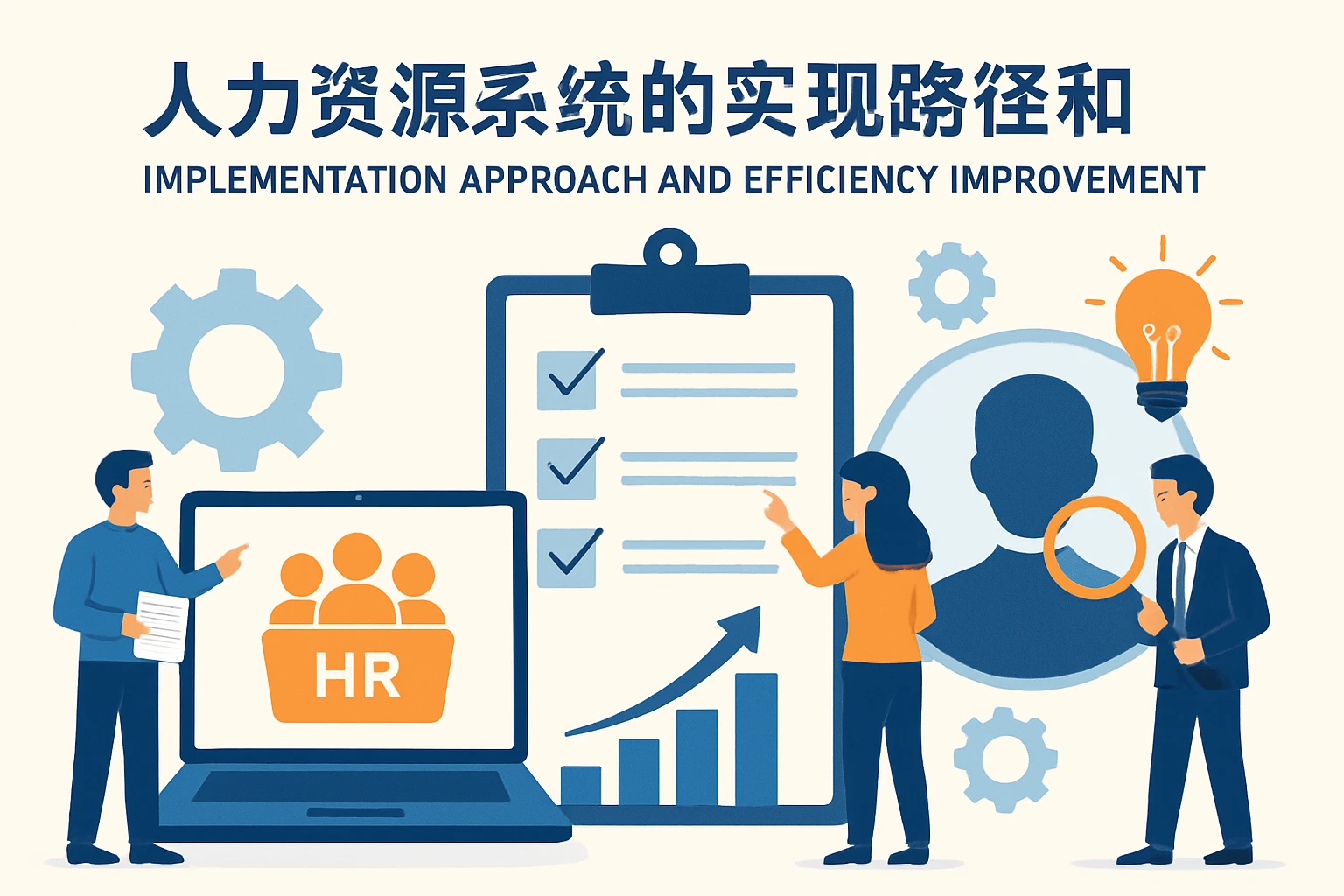 人力资源系统的实现路径和效能提升