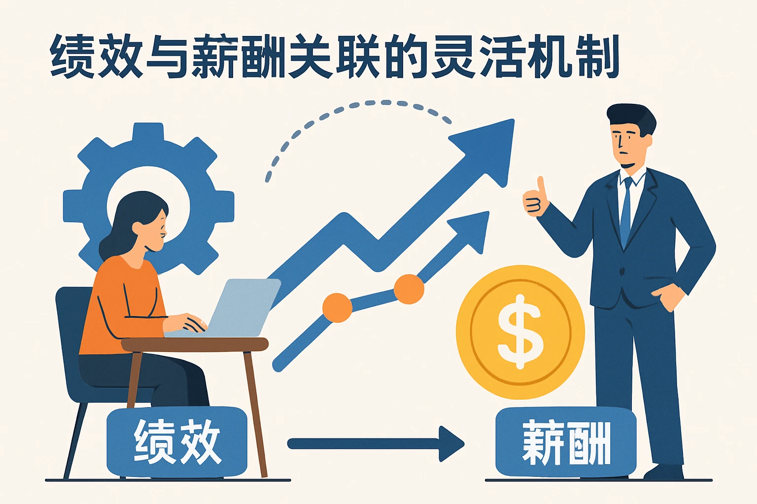 绩效与薪酬关联的灵活机制