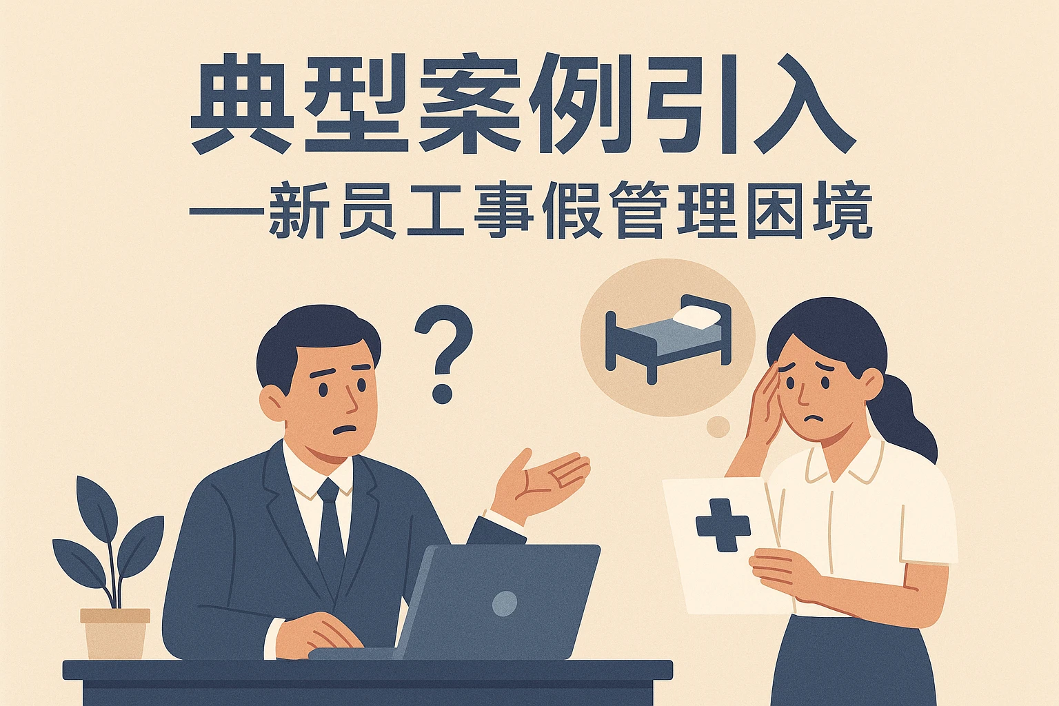 典型案例引入——新员工事假管理困境