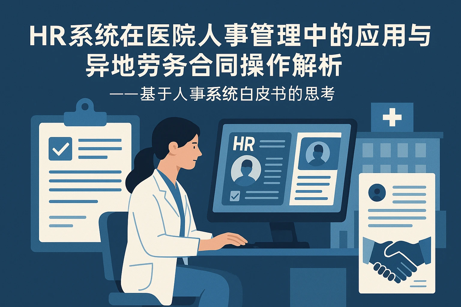 HR系统在医院人事管理中的应用与异地劳务合同操作解析——基于人事系统白皮书的思考