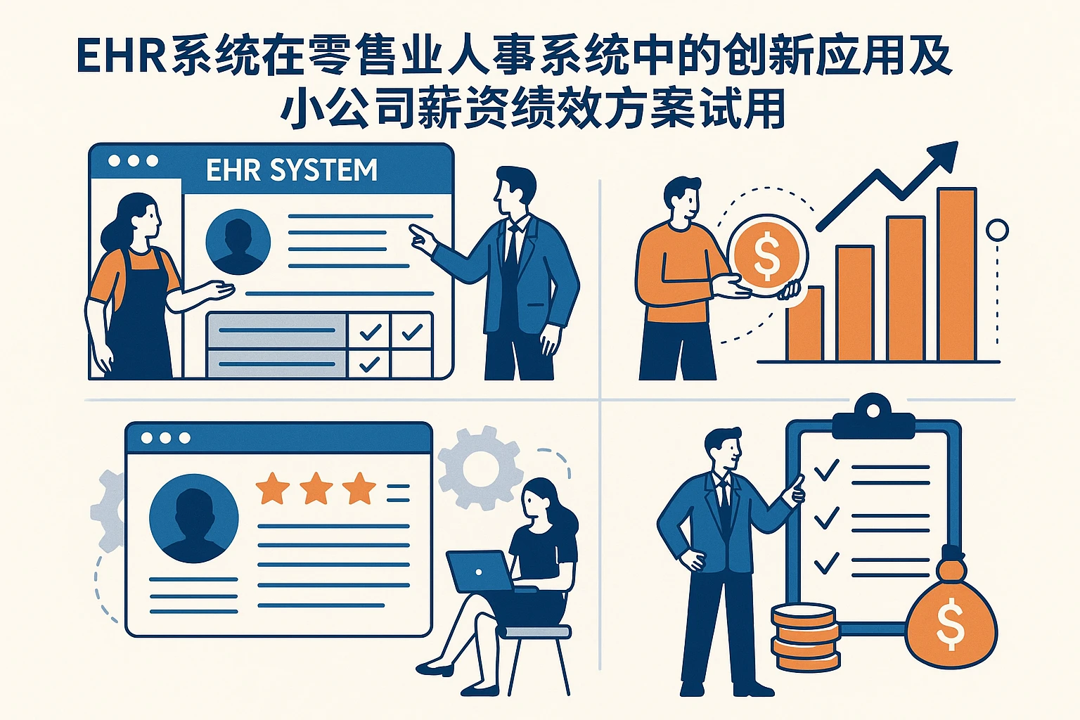 ehr系统在零售业人事系统中的创新应用及小公司薪资绩效方案试用