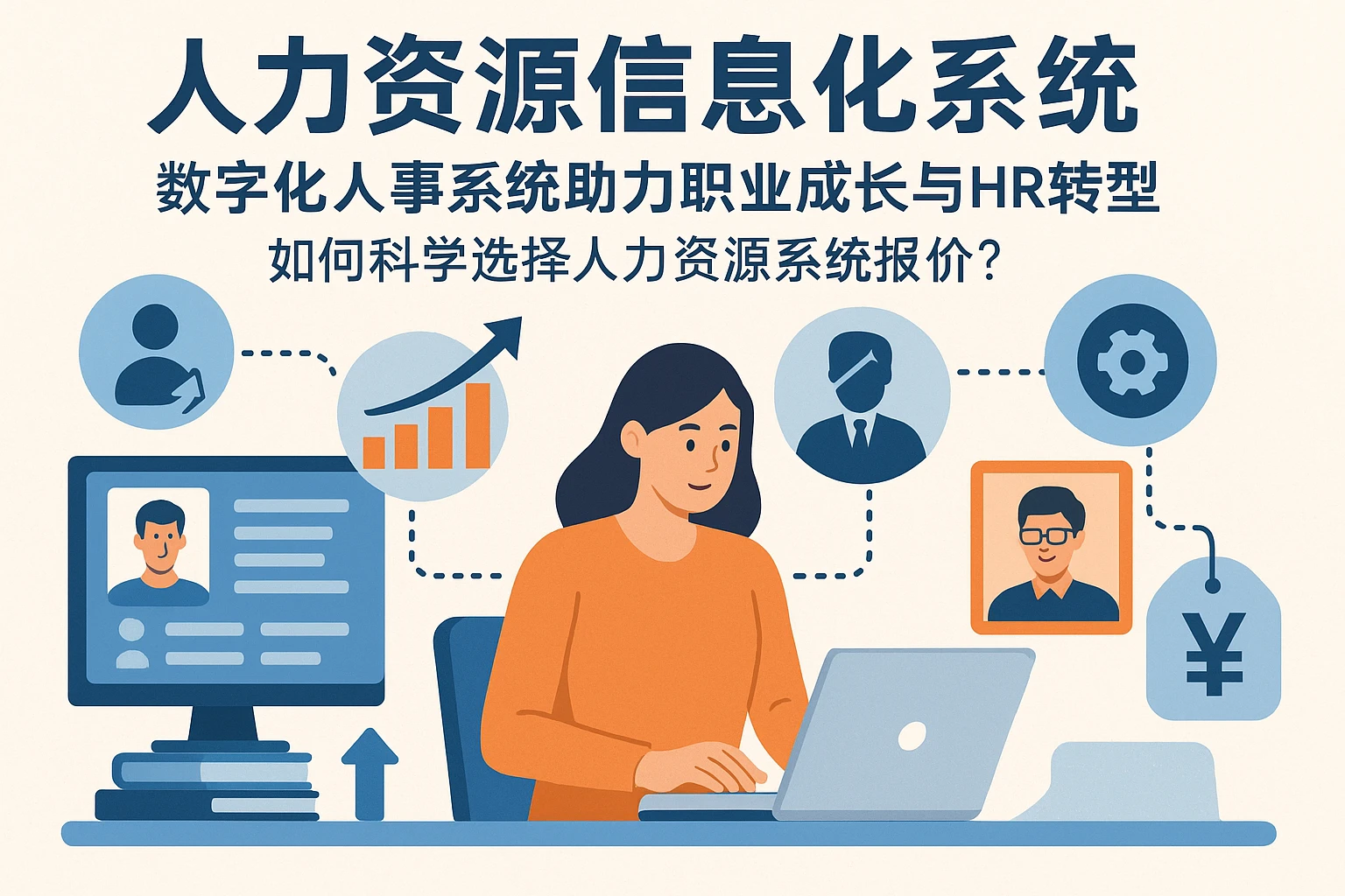 人力资源信息化系统：数字化人事系统助力职业成长与HR转型，如何科学选择人力资源系统报价？
