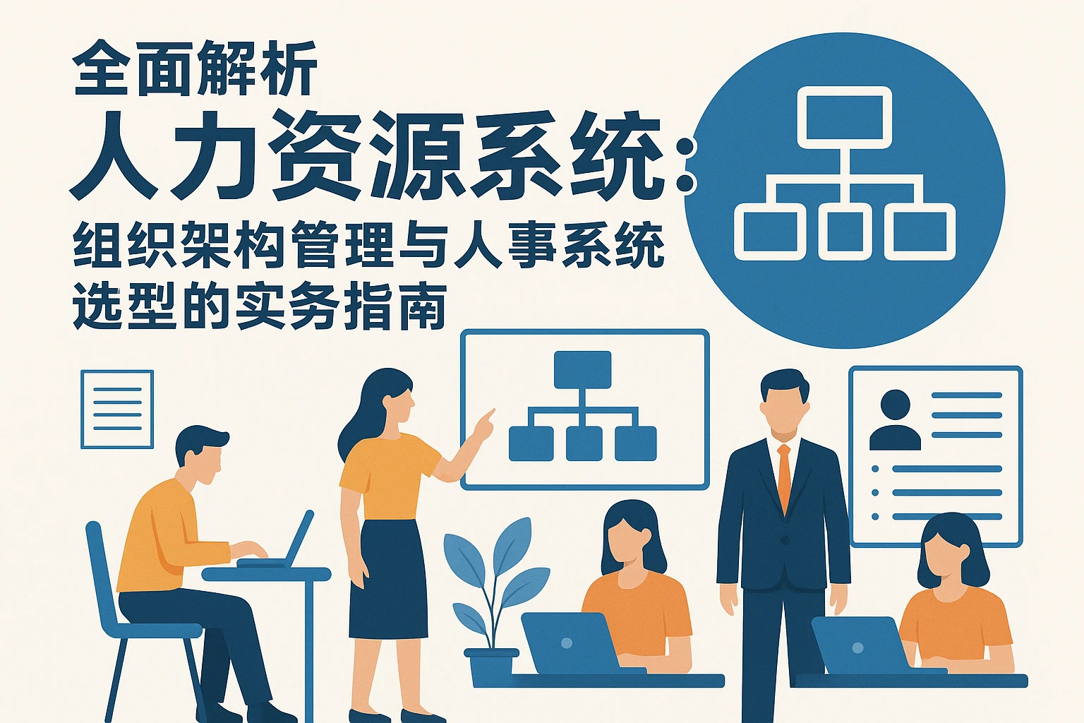全面解析人力资源系统：组织架构管理与人事系统选型的实务指南