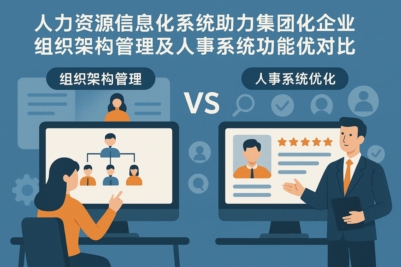 人力资源信息化系统助力集团化企业组织架构管理及人事系统功能优化对比