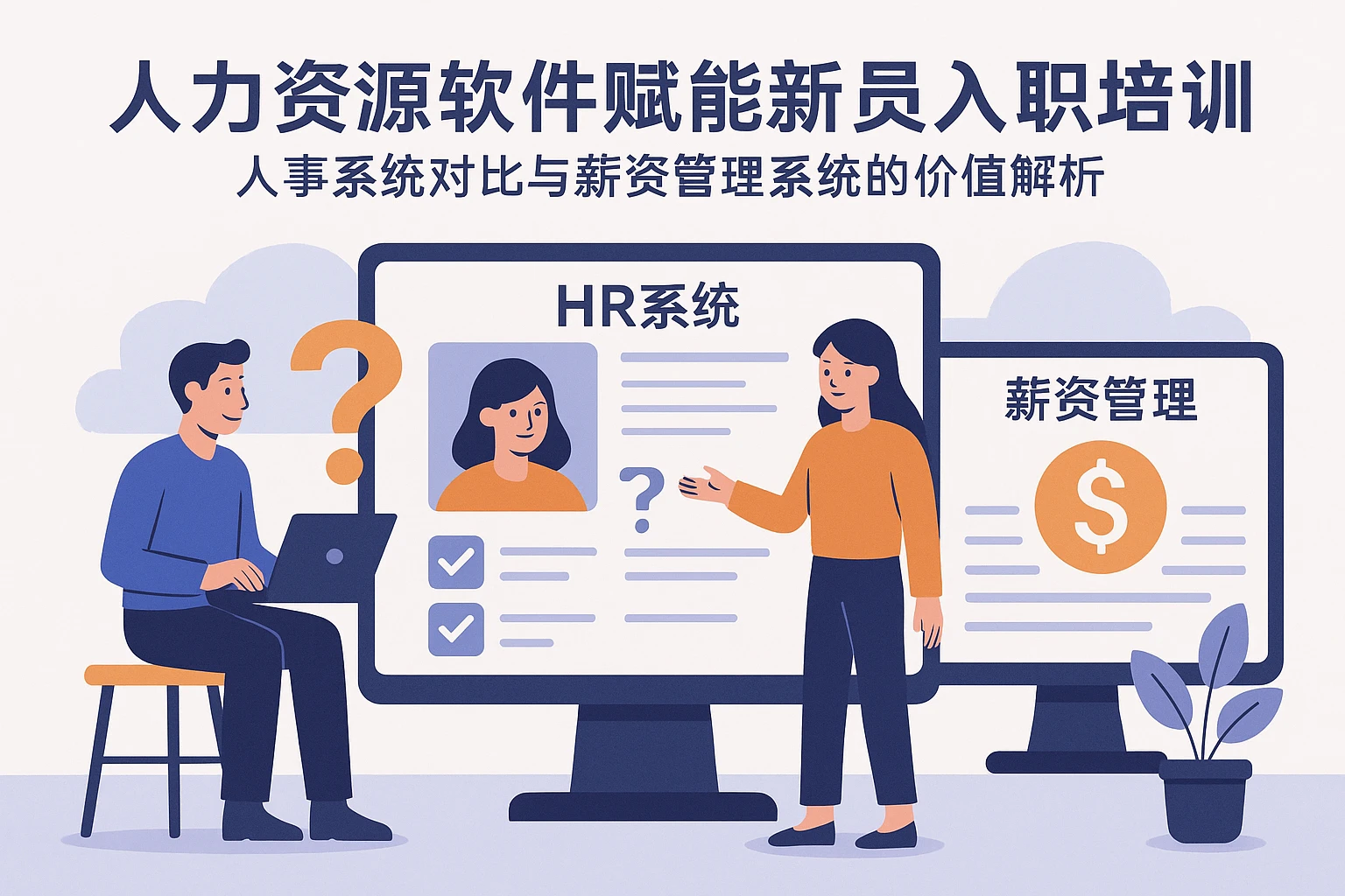 人力资源软件赋能新员工入职培训——人事系统对比与薪资管理系统的价值解析