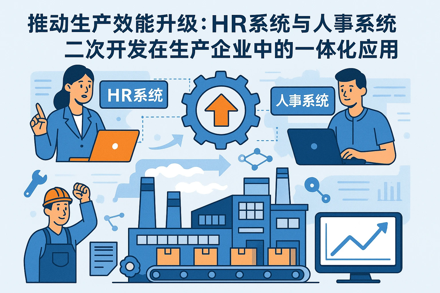 推动生产效能升级：HR系统与人事系统二次开发在生产企业中的一体化应用