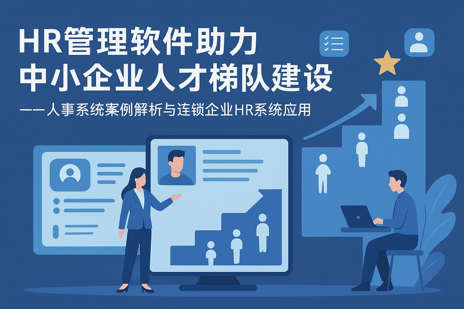 HR管理软件助力中小企业人才梯队建设 —— 人事系统案例解析与连锁企业HR系统应用