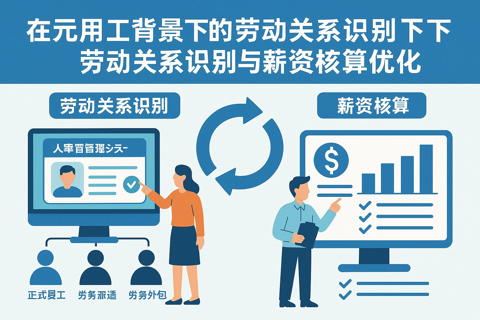 人事管理系统在多元用工背景下的劳动关系识别与薪资核算系统优化