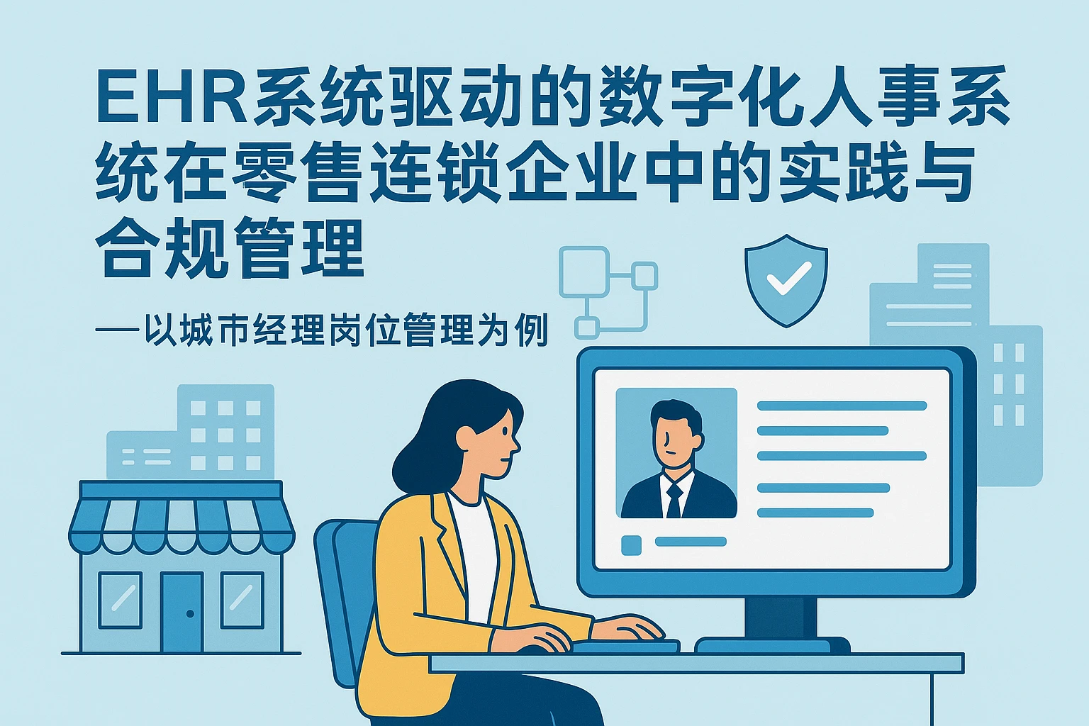EHR系统驱动的数字化人事系统在零售连锁企业中的实践与合规管理——以城市经理岗位管理为例