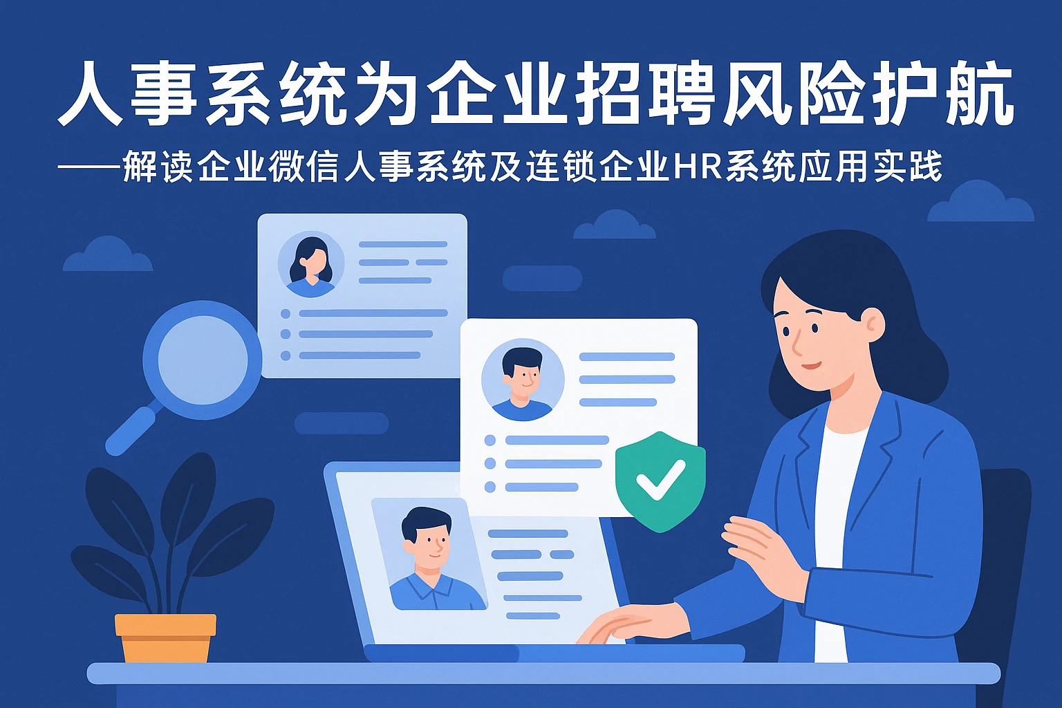 人事系统为企业招聘风险护航——解读企业微信人事系统及连锁企业HR系统应用实践