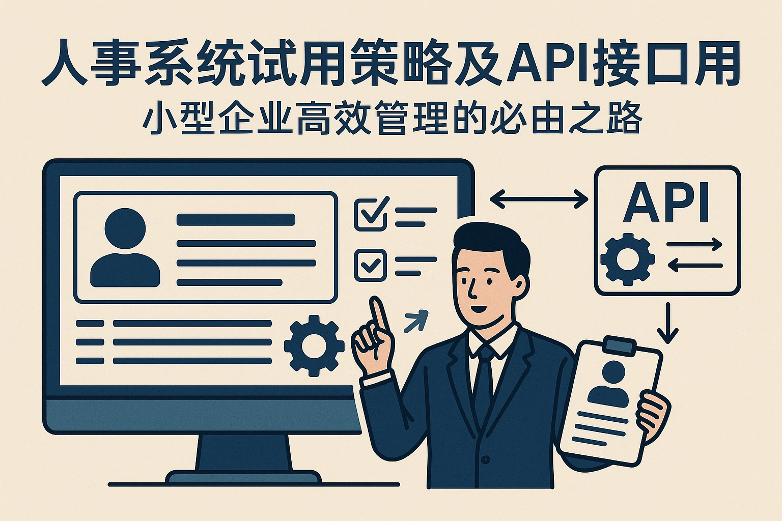 人事系统试用策略及API接口应用：小型企业高效管理的必由之路