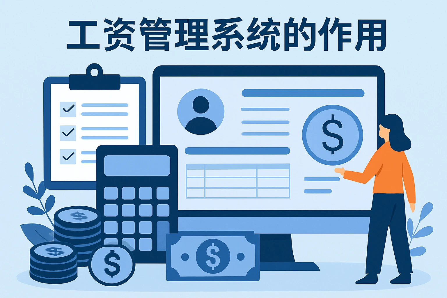 工资管理系统的作用