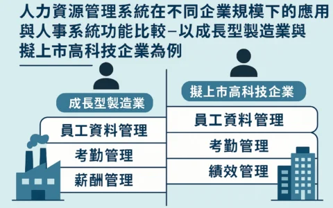 人力资源管理系统在不同企业规模下的应用与人事系统功能比较 —— 以成长型制造业与拟上市高科技企业为例