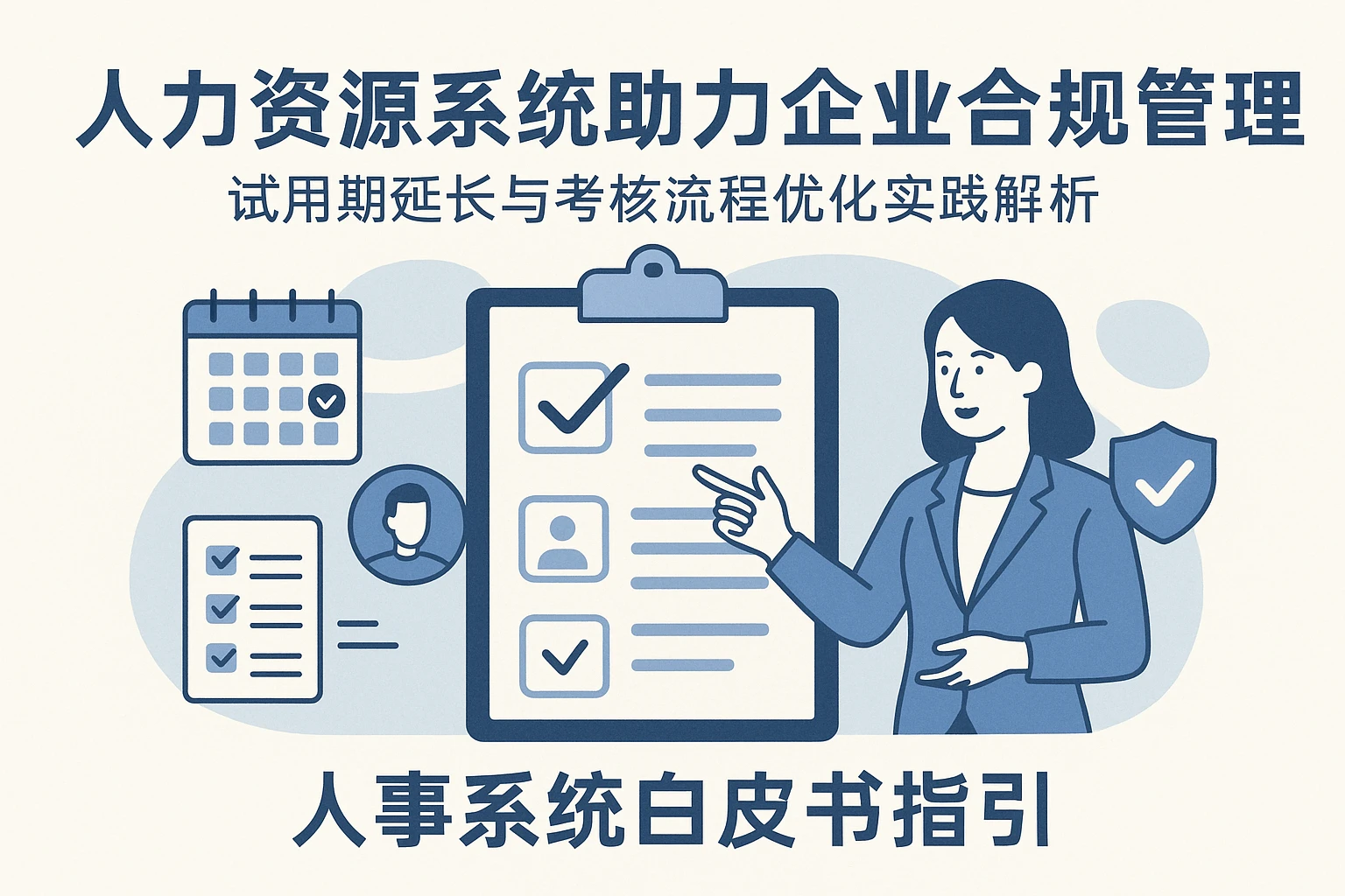 人力资源系统助力企业合规管理——试用期延长与考核流程优化实践解析｜人事系统白皮书指引