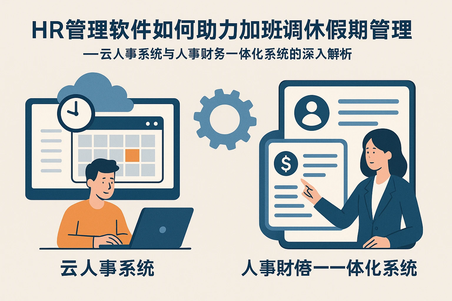 HR管理软件如何助力加班调休假期管理——云人事系统与人事财务一体化系统的深入解析