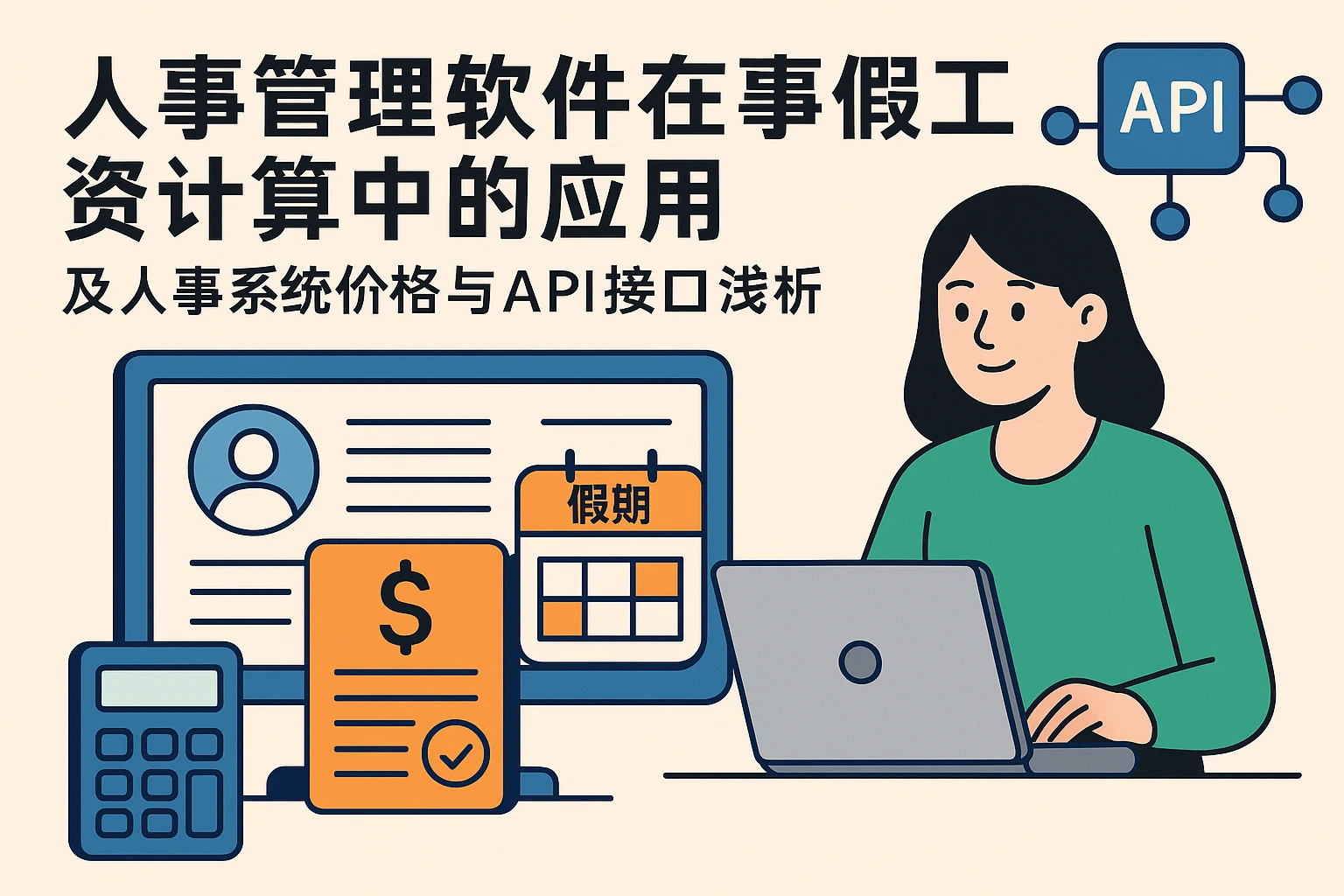 人事管理软件在事假工资计算中的应用及人事系统价格与API接口浅析