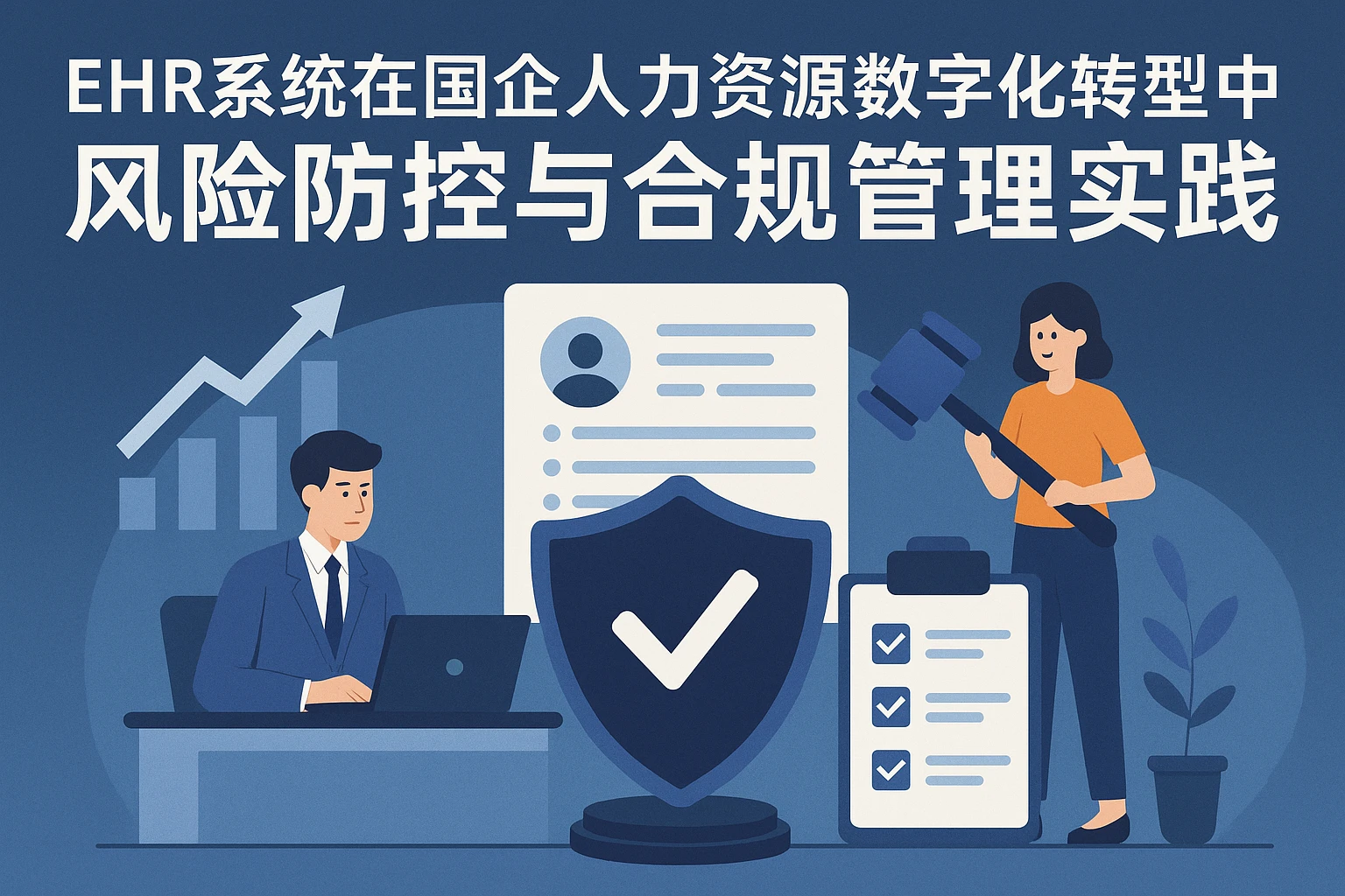 EHR系统在国企人力资源数字化转型中的风险防控与合规管理实践