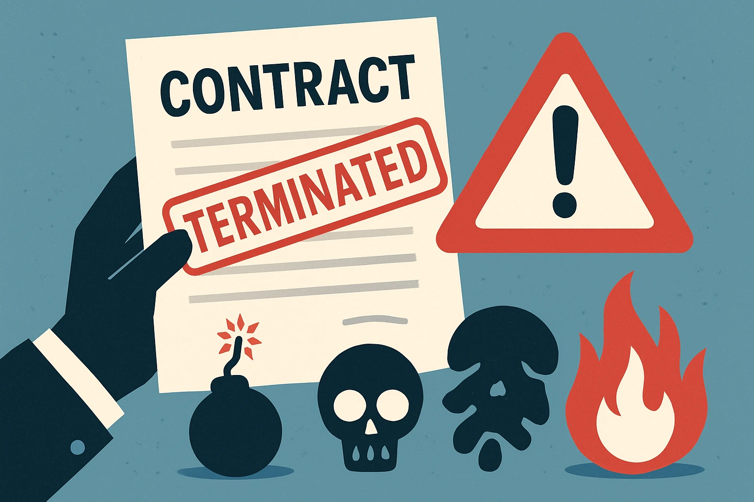 合同终止后的风险隐患