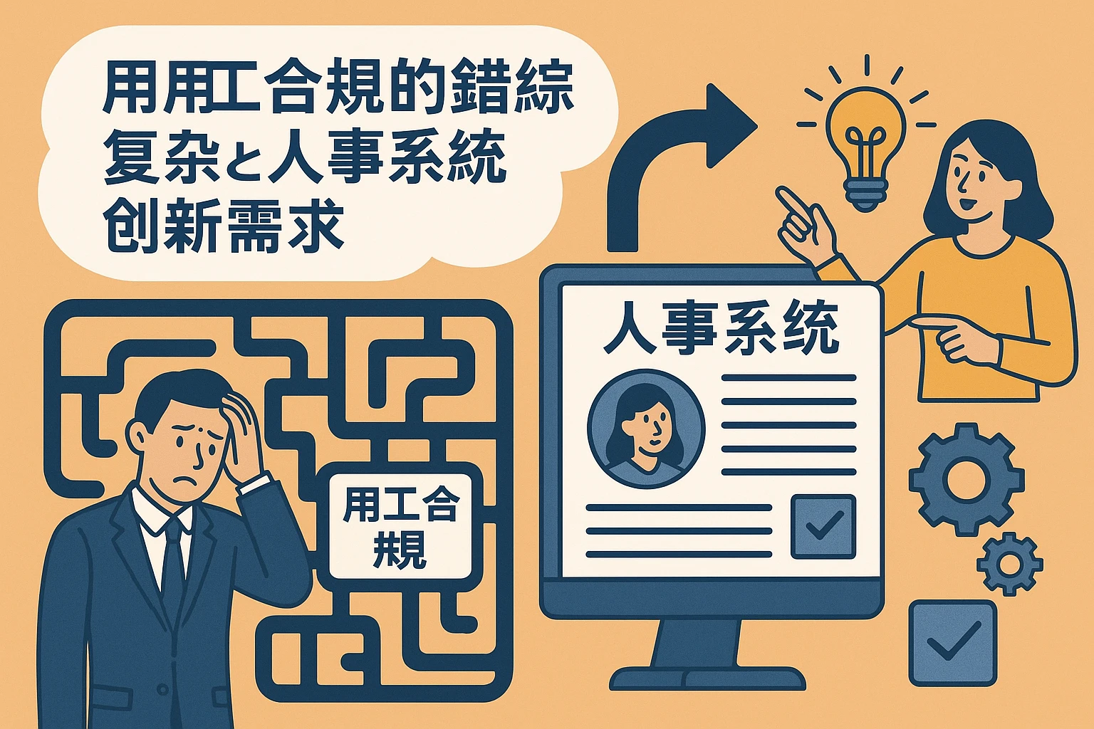 用工合规的错综复杂与人事系统创新需求
