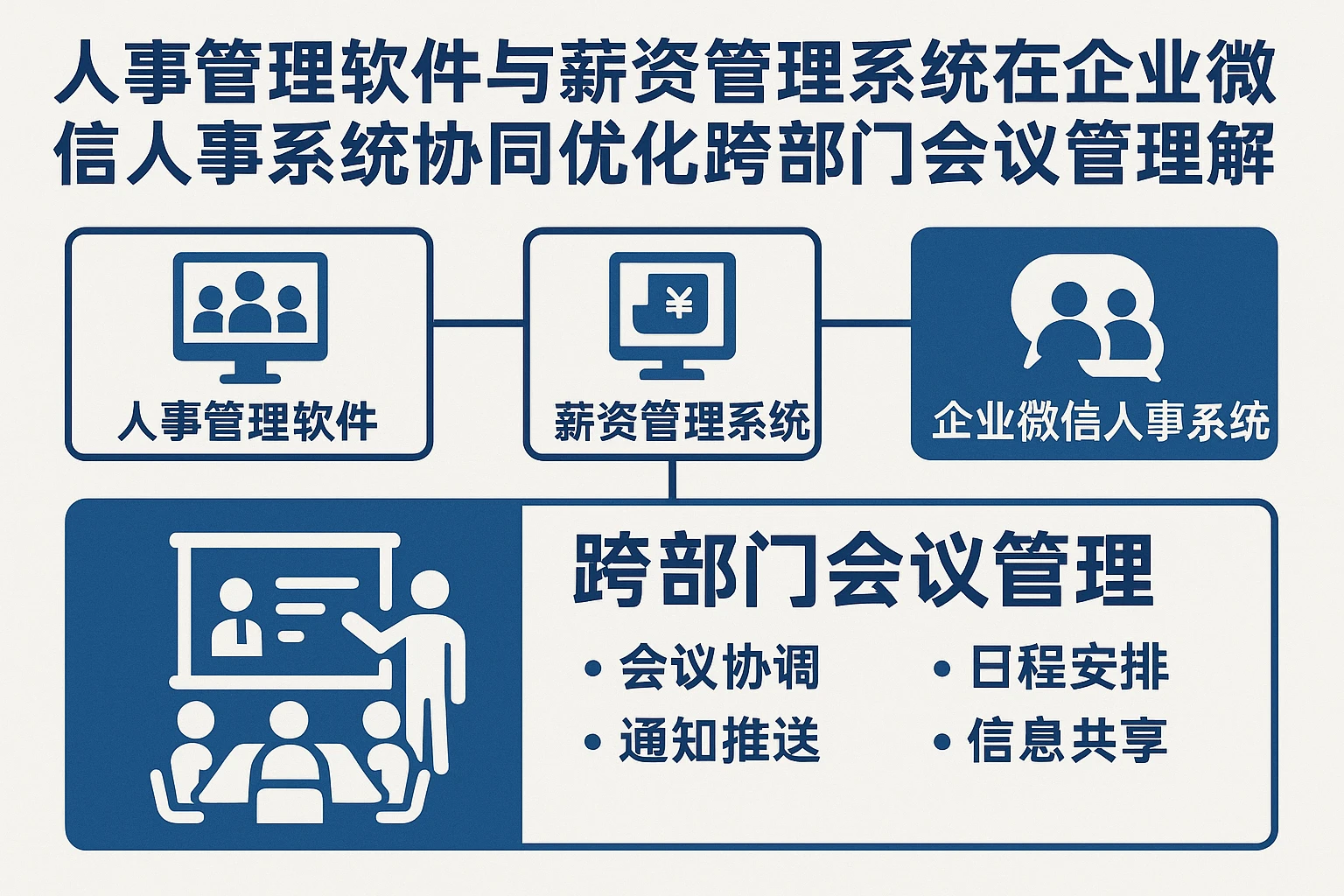 人事管理软件与薪资管理系统在企业微信人事系统协同下优化跨部门会议管理的深度解析