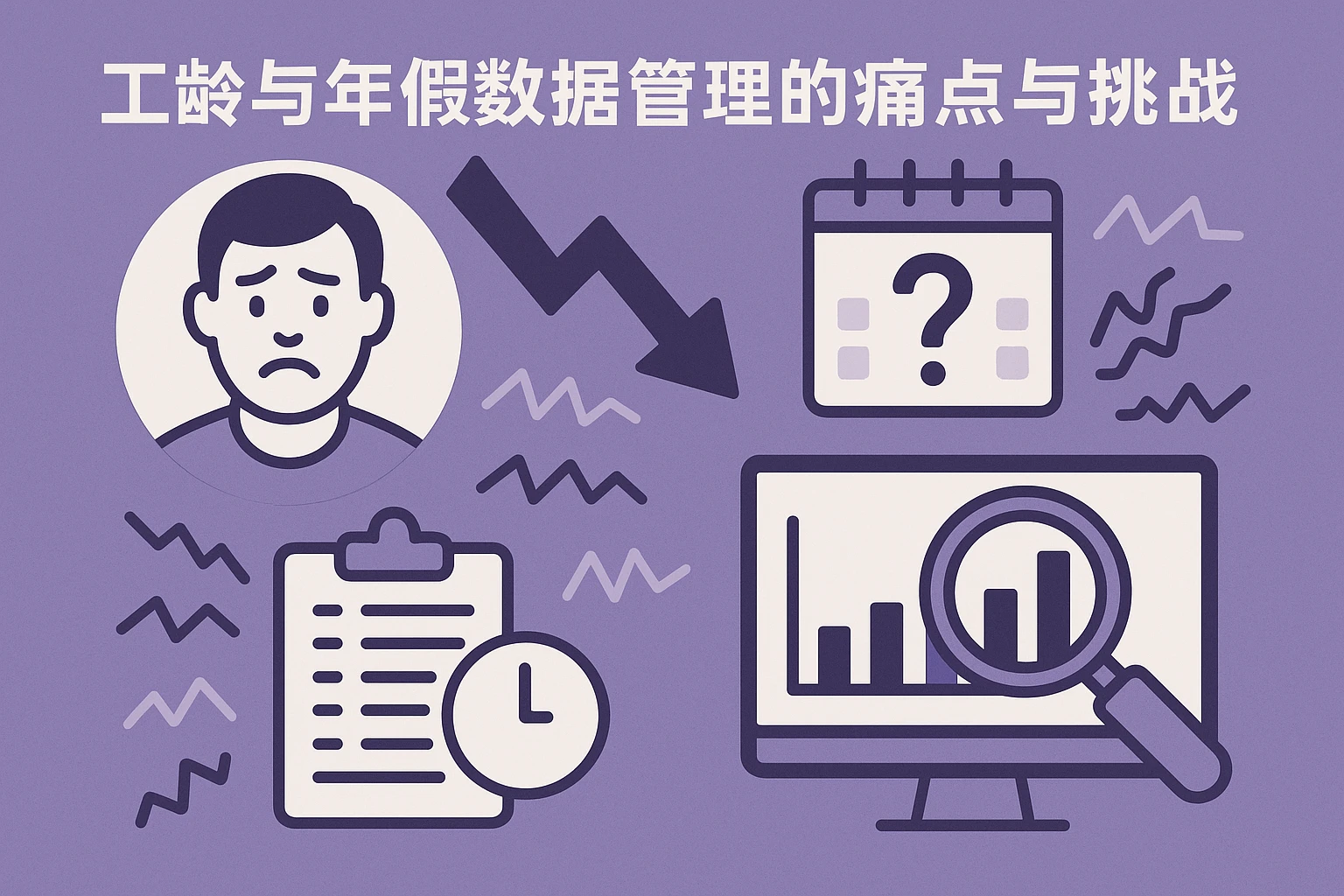 工龄与年假数据管理的痛点与挑战