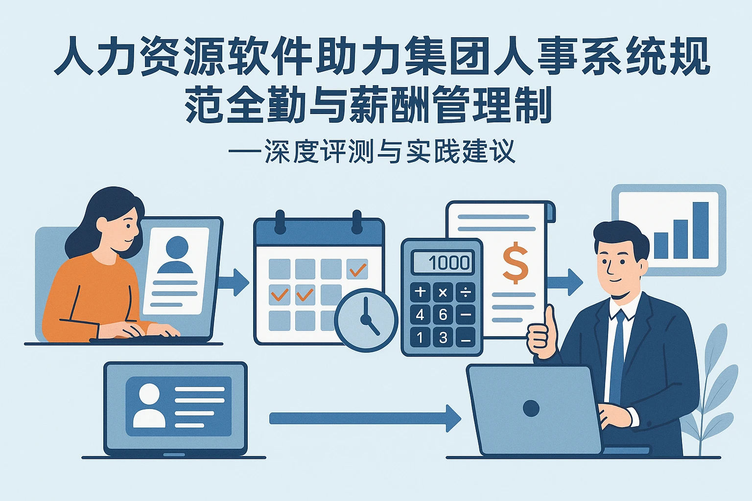 人力资源软件助力集团人事系统规范全勤与薪酬管理——深度评测与实践建议
