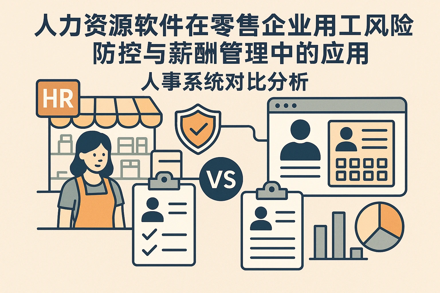 人力资源软件在零售企业用工风险防控与薪酬管理中的应用——人事系统对比分析