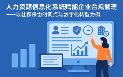 人力资源信息化系统赋能企业合规管理——以社保停缴时间点与数字化转型为例