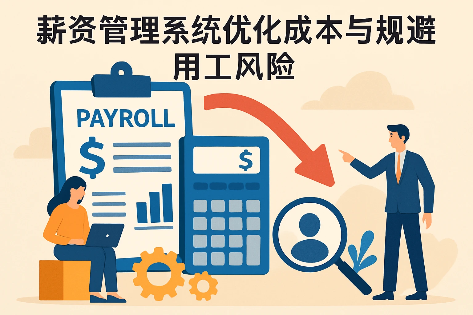 2. 薪资管理系统优化成本与规避用工风险