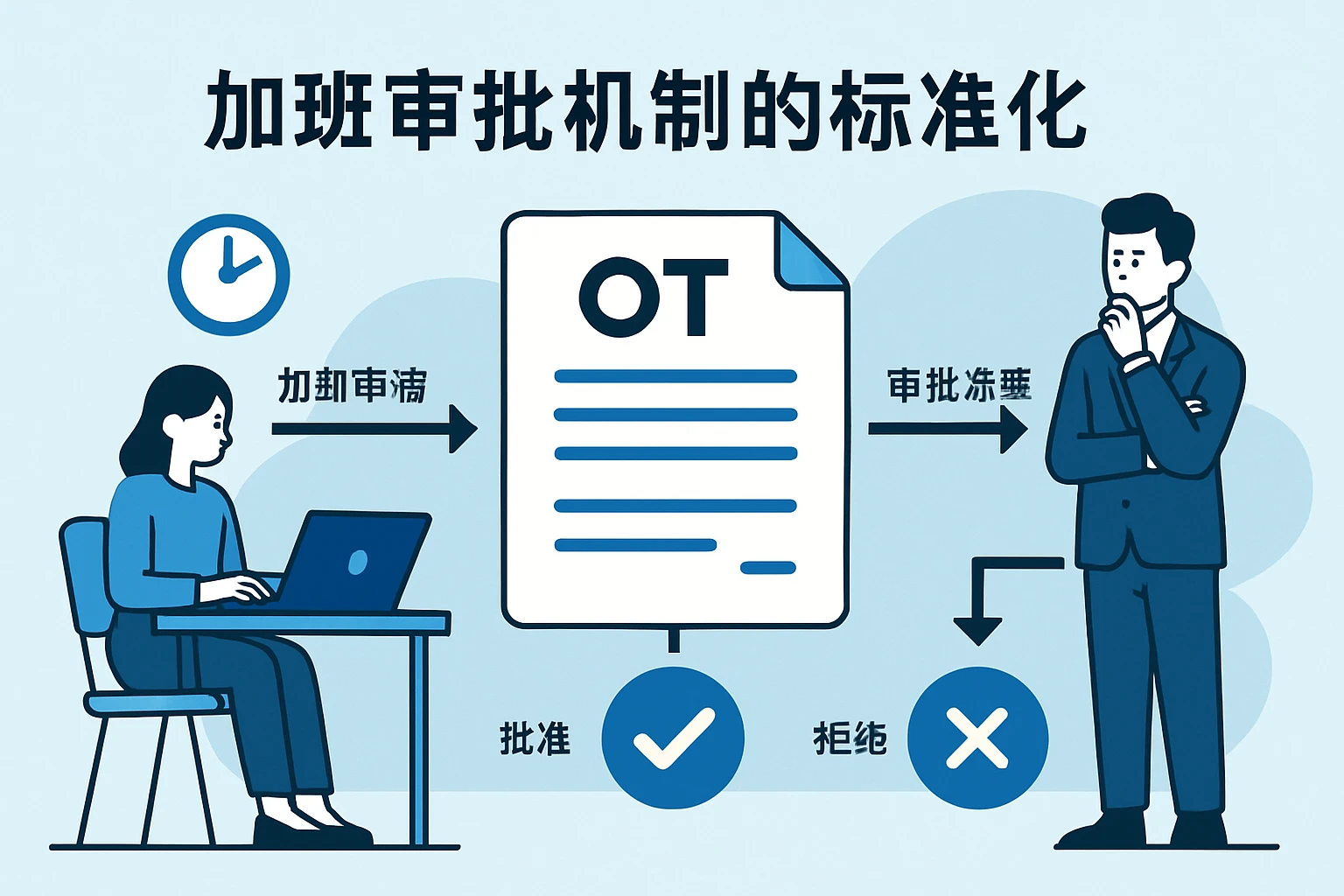 加班审批机制的标准化