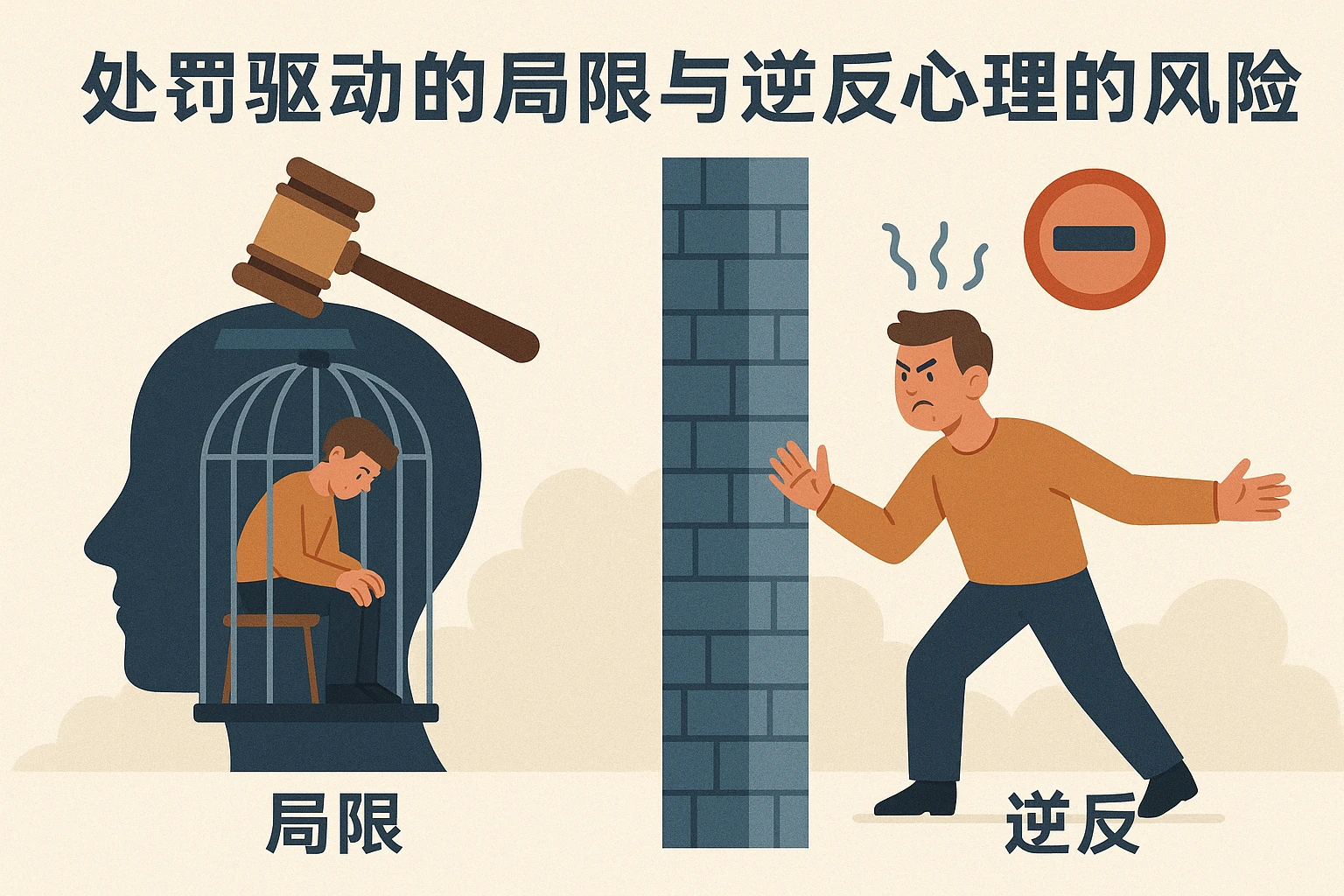 处罚驱动的局限与逆反心理的风险