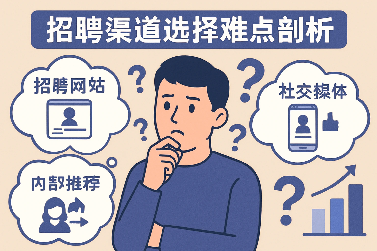 招聘渠道选择难点剖析