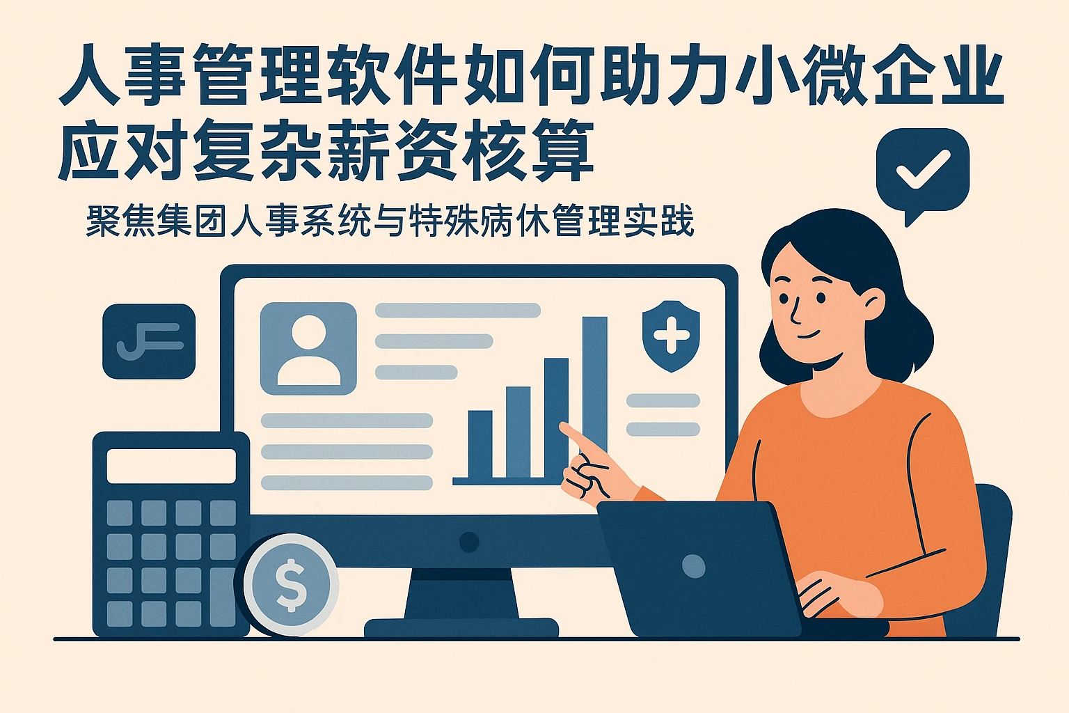 人事管理软件如何助力小微企业应对复杂薪资核算——聚焦集团人事系统与特殊病休管理实践