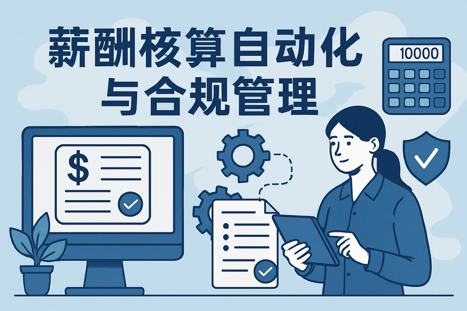 薪酬核算自动化与合规管理