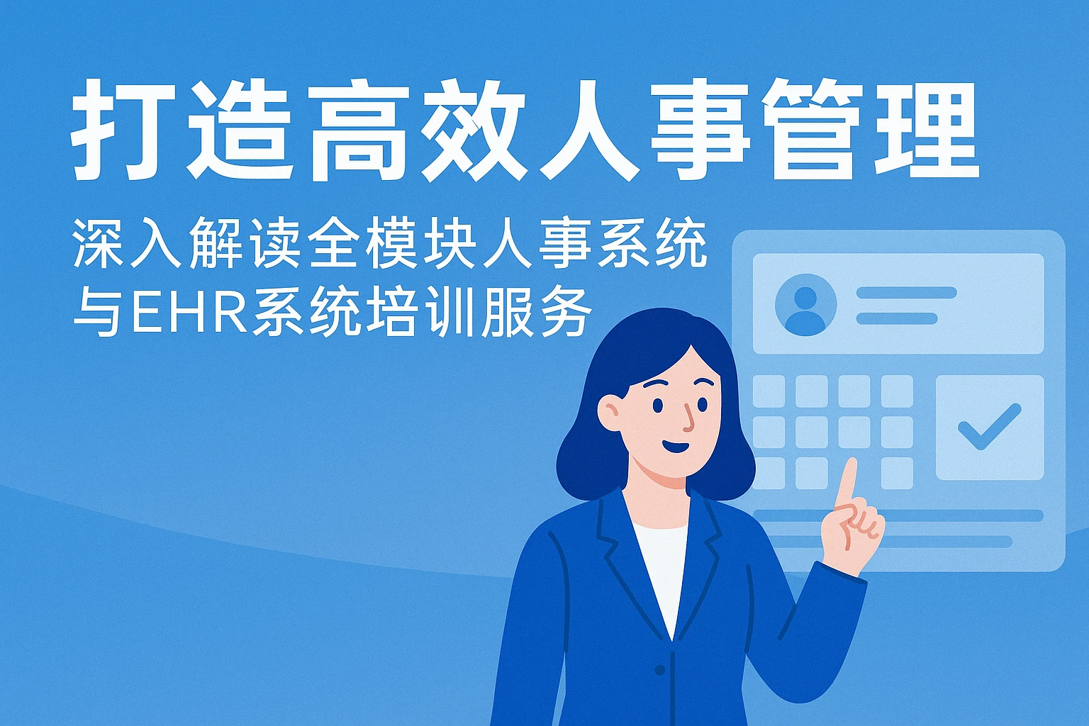 打造高效人事管理——深入解读全模块人事系统与EHR系统培训服务