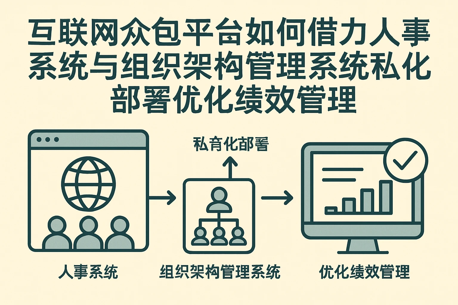 互联网众包平台如何借力人事系统与组织架构管理系统私有化部署优化绩效管理