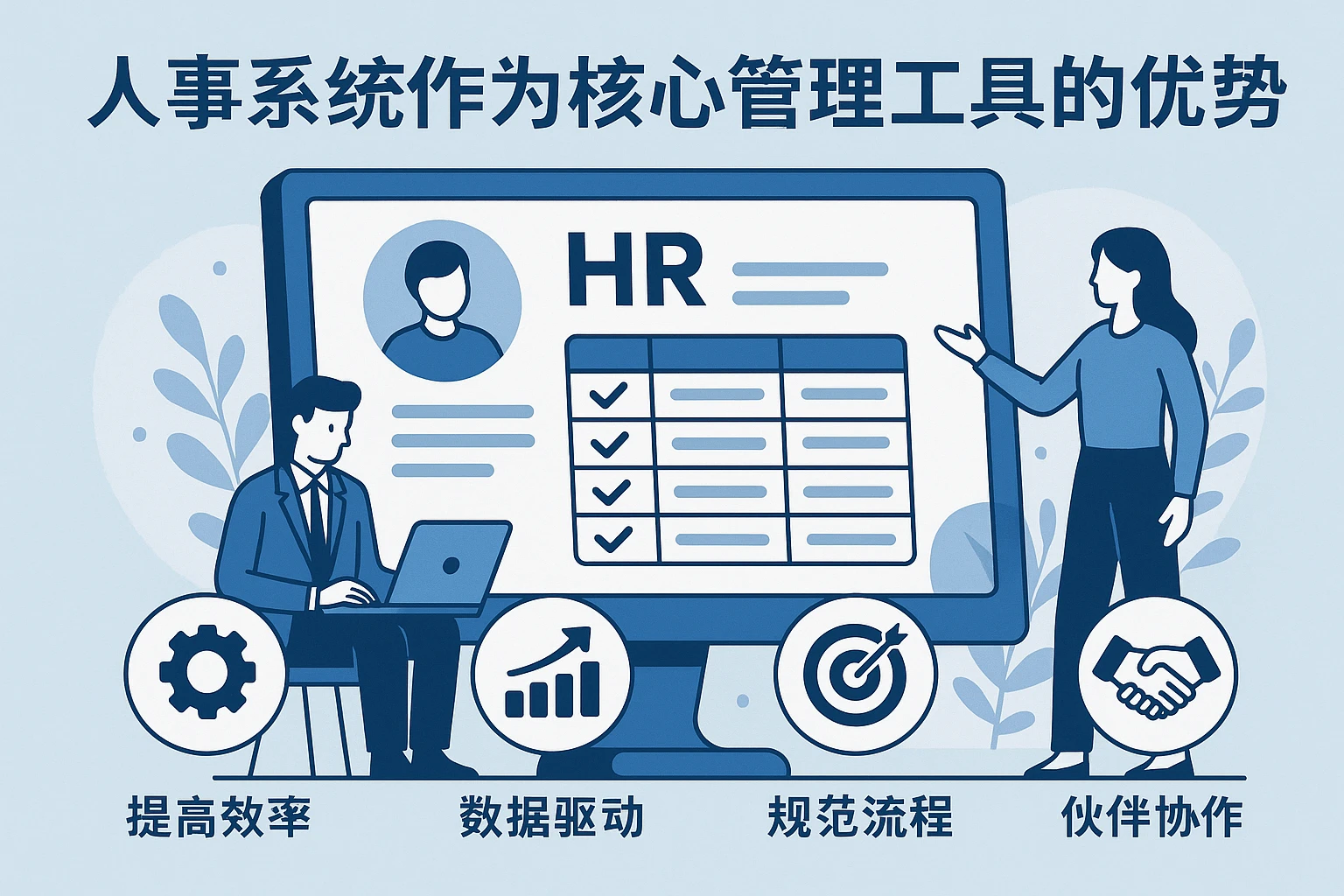 人事系统作为核心管理工具的优势