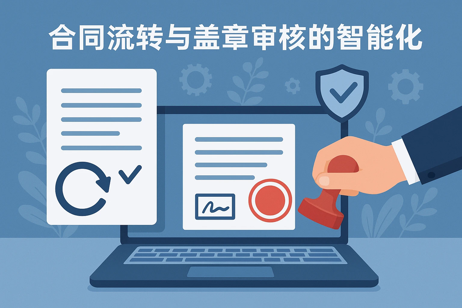 合同流转与盖章审核的智能化