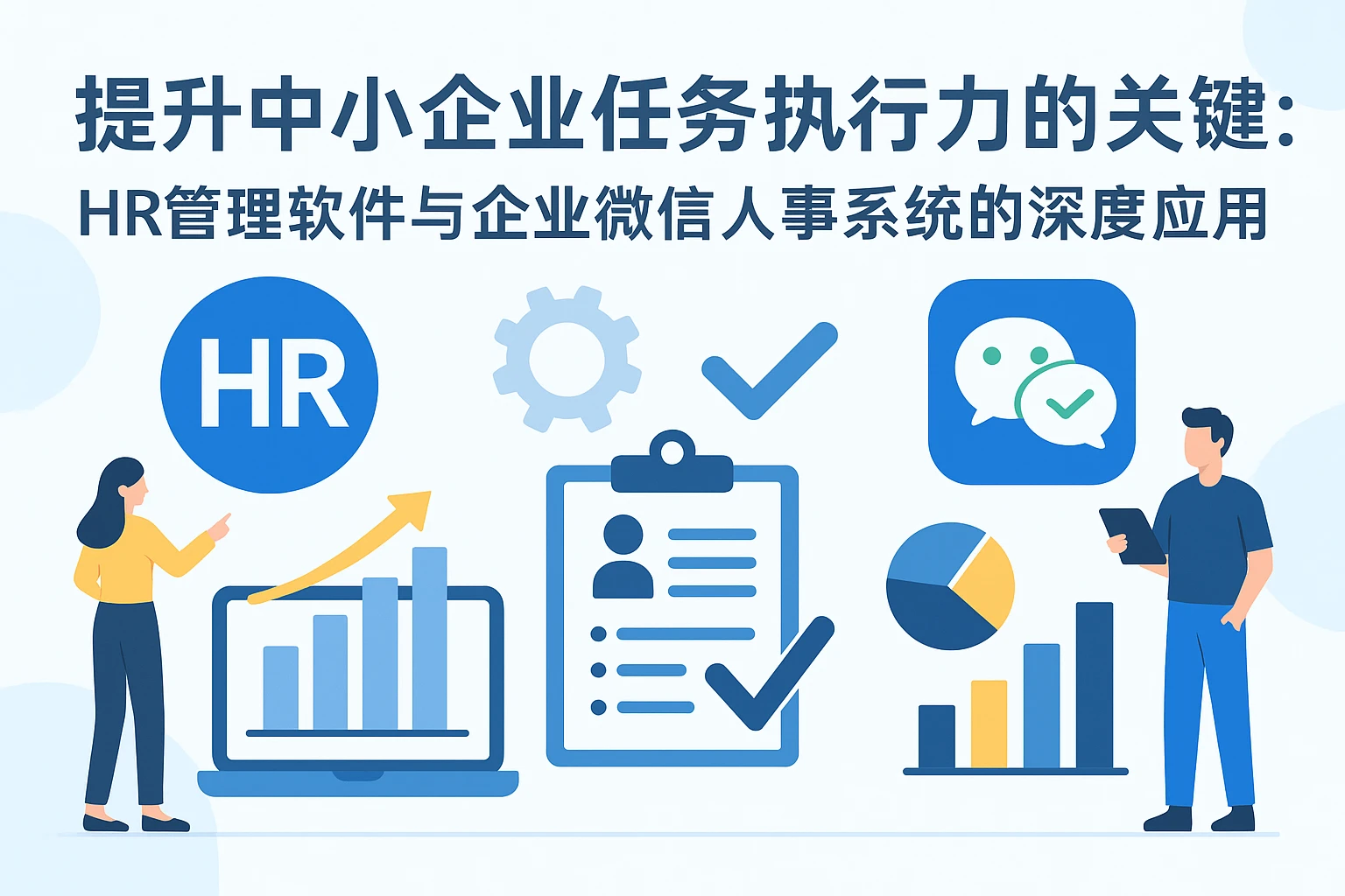 提升中小企业任务执行力的关键：HR管理软件与企业微信人事系统的深度应用