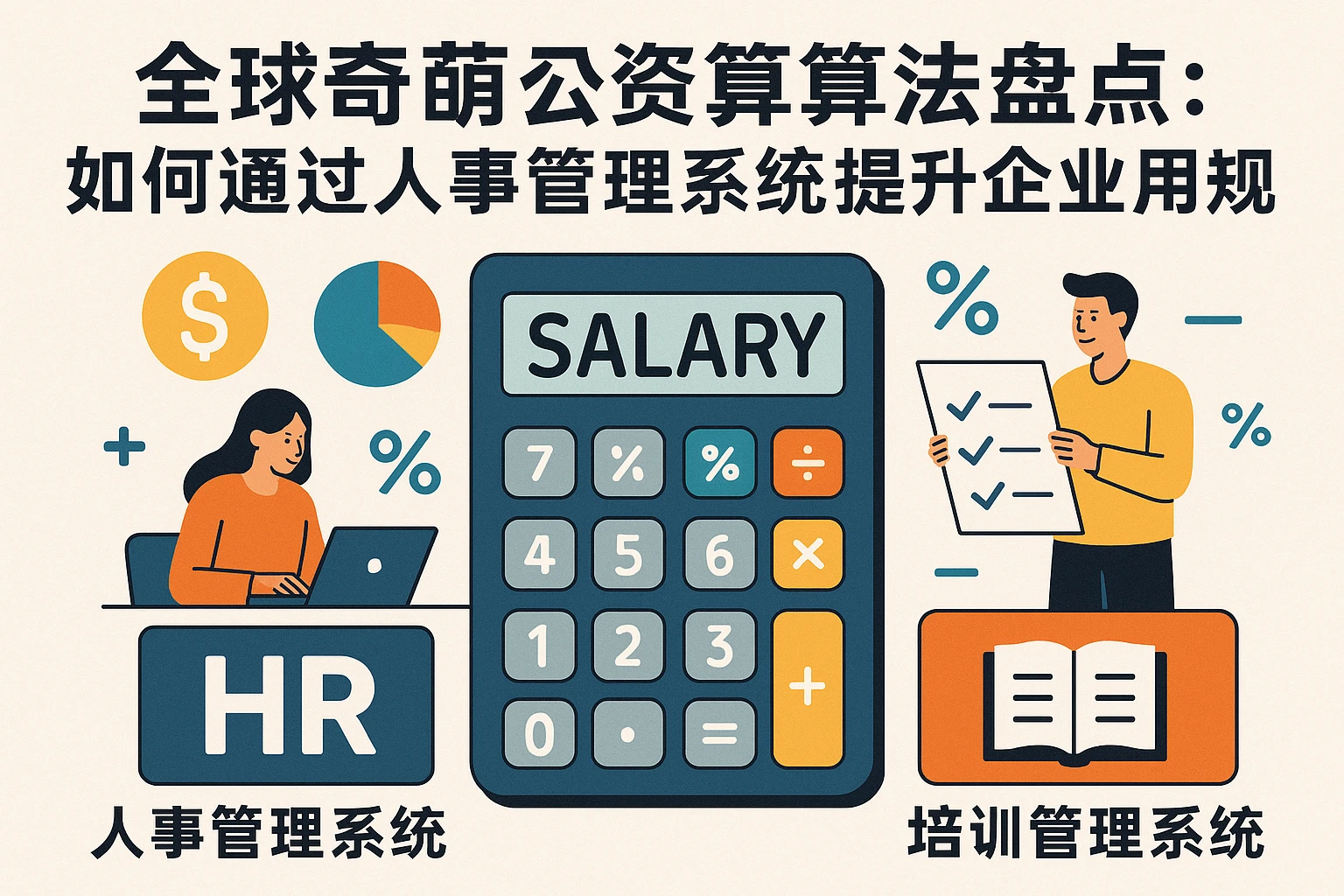 全球奇葩工资算法盘点：如何通过人事管理系统与培训管理系统提升企业用工规范性