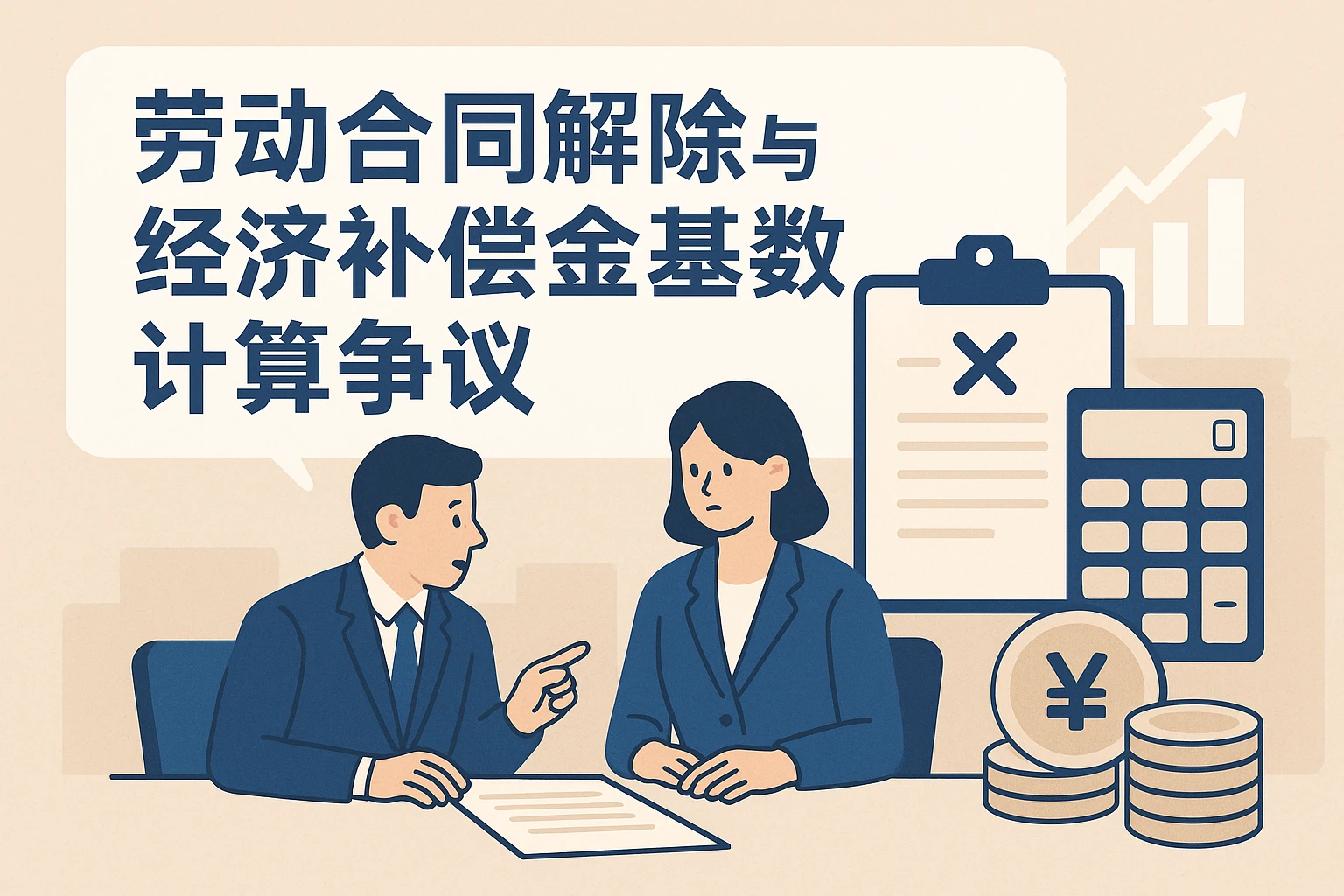 劳动合同解除与经济补偿金基数计算争议