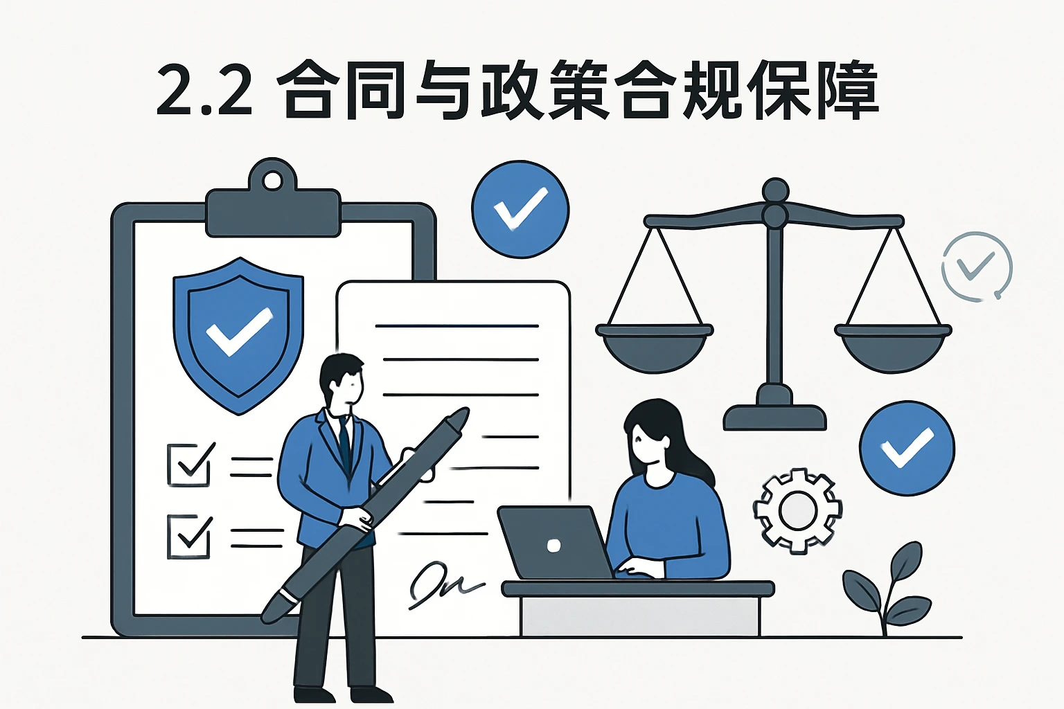 2.2 合同与政策合规保障