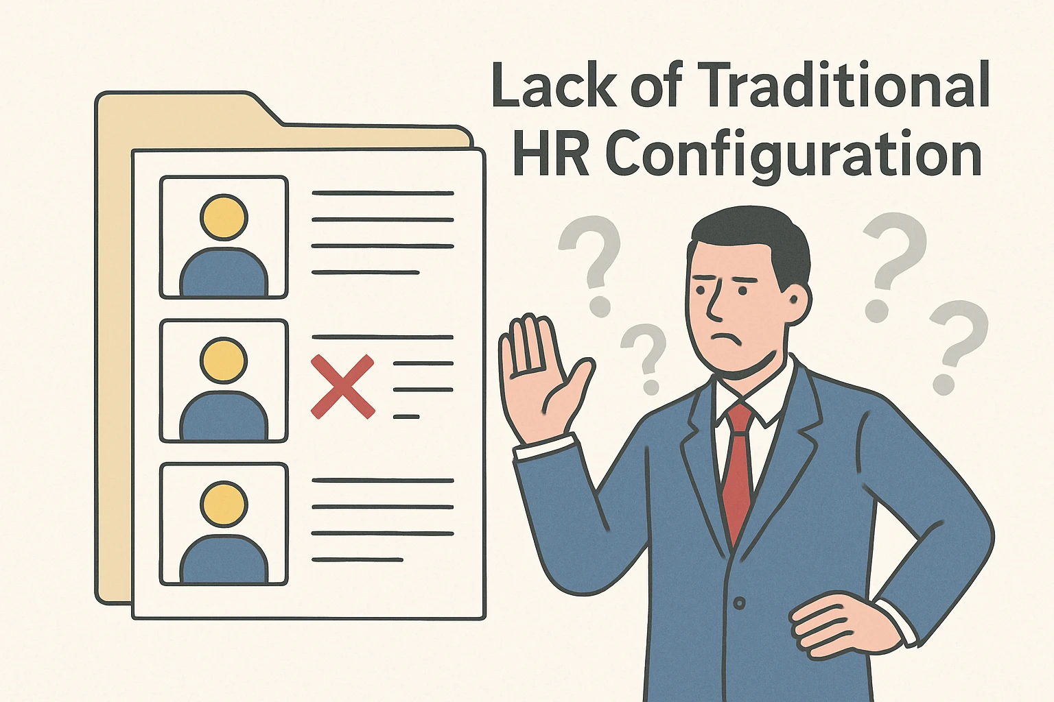 传统人事配置的不足