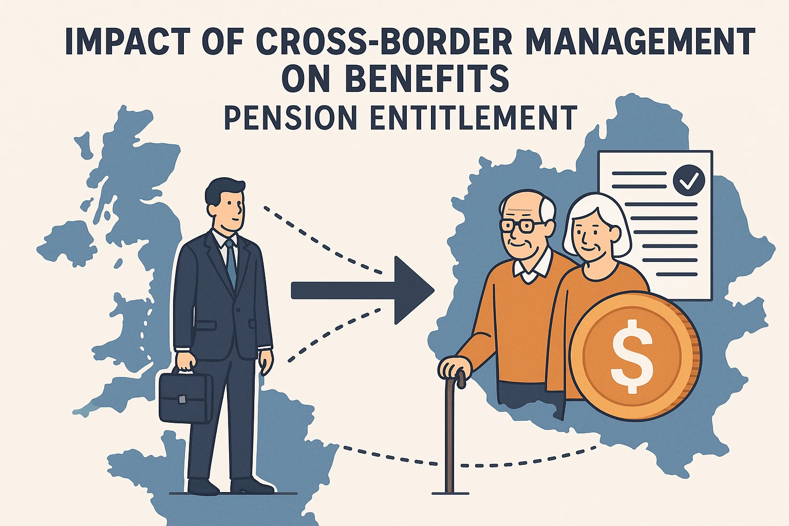 跨地管理对养老金领取等权益的影响