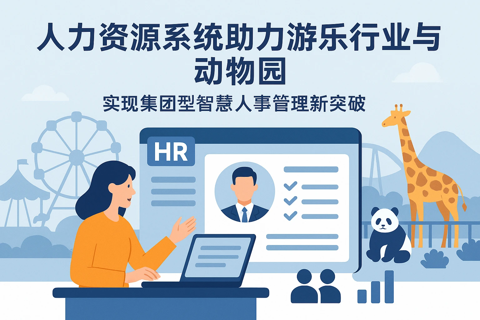 人力资源系统助力游乐行业与动物园：实现集团型智慧人事管理新突破