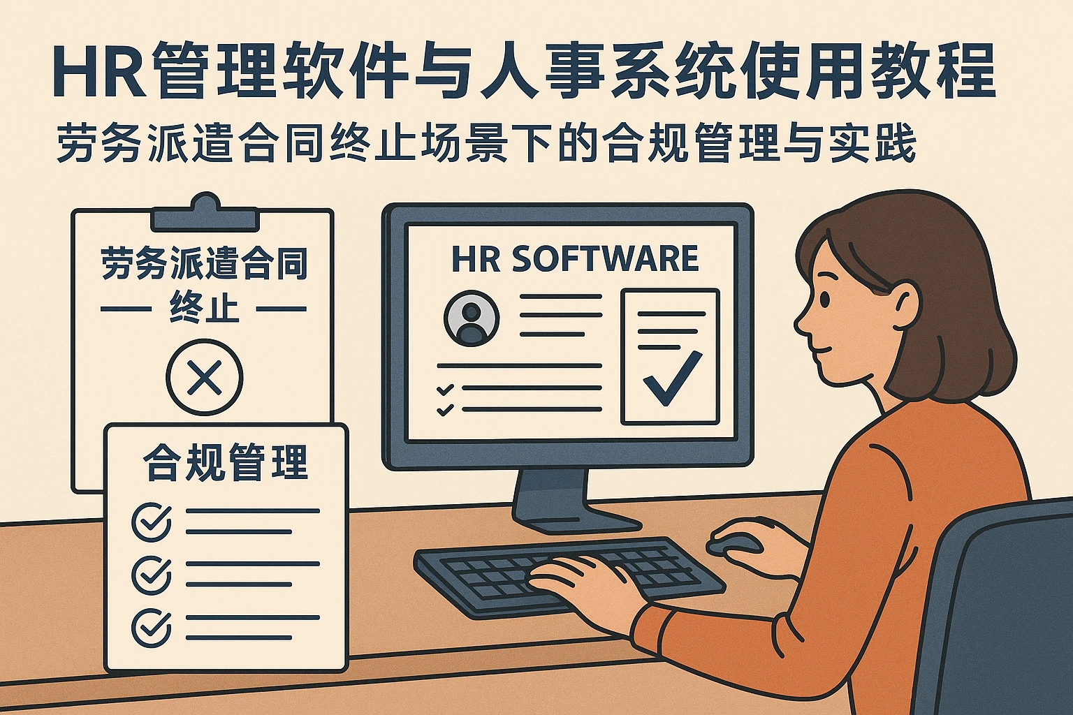 HR管理软件与人事系统使用教程:劳务派遣合同终止场景下的合规管理与实践