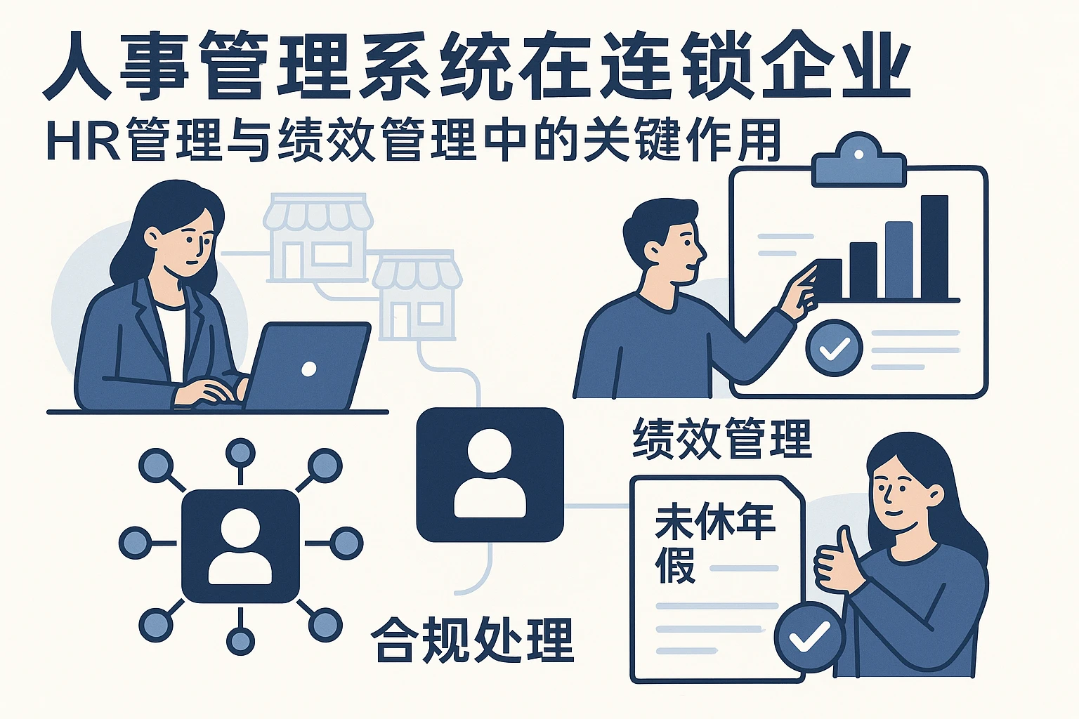 人事管理系统在连锁企业HR管理与绩效管理中的关键作用及未休年假的合规处理