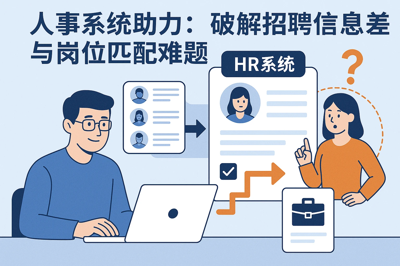 人事系统助力：破解招聘信息差与岗位匹配难题