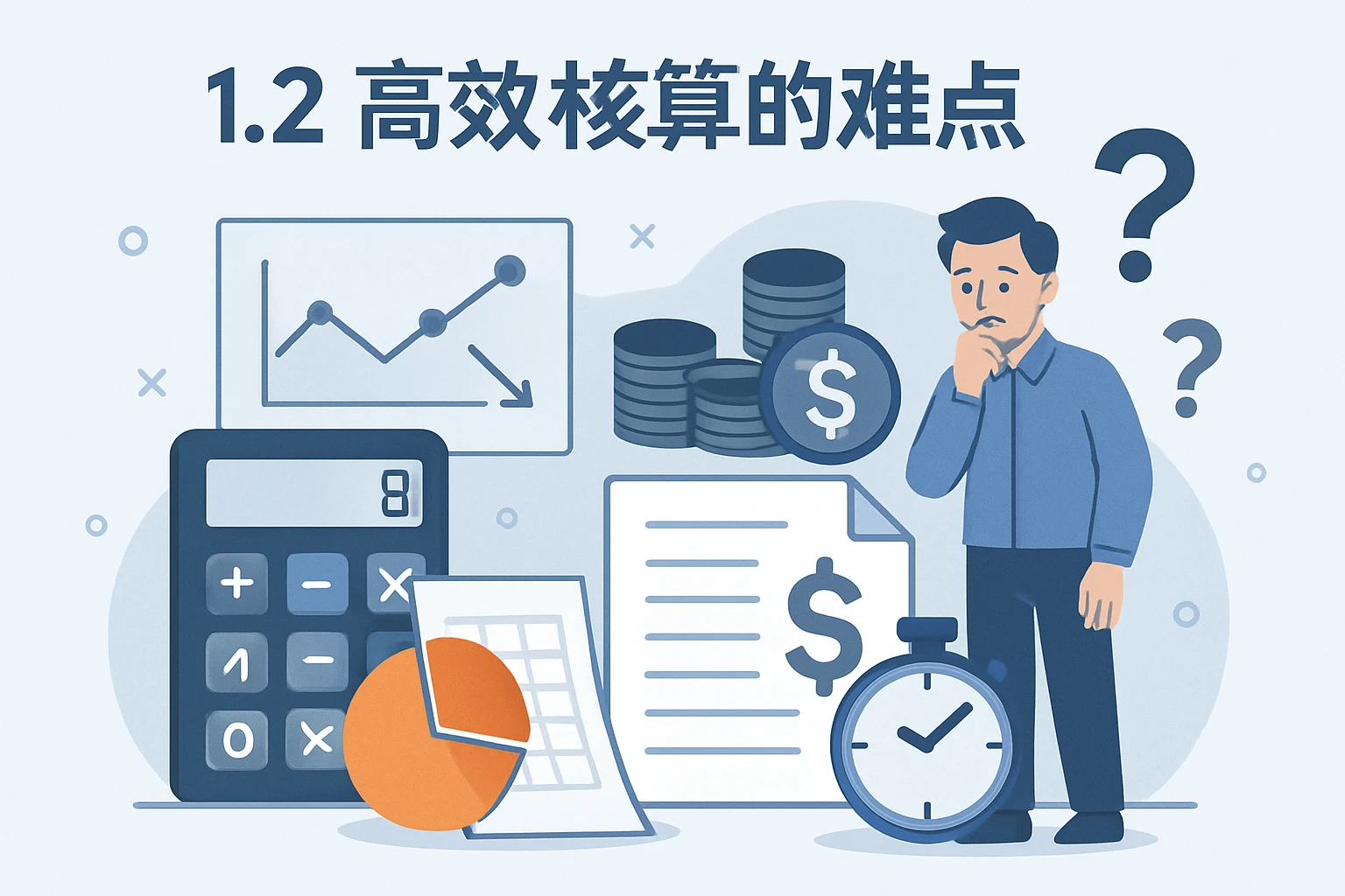 1.2 高效核算的难点