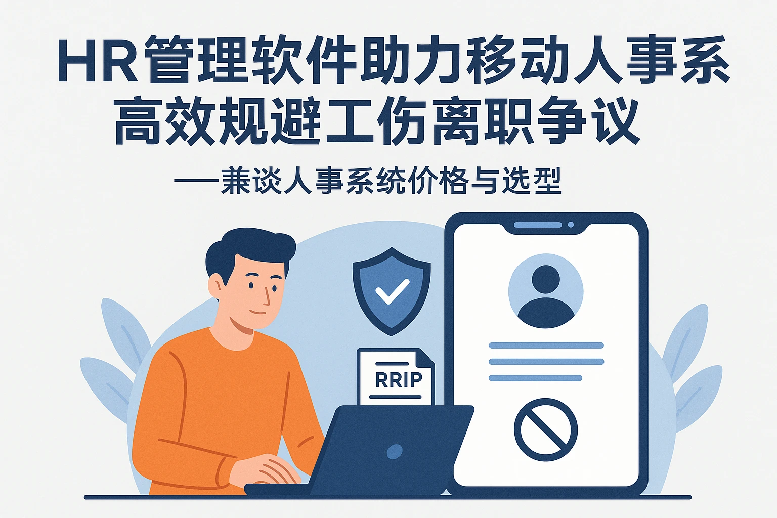 HR管理软件助力移动人事系统高效规避工伤离职争议——兼谈人事系统价格与选型